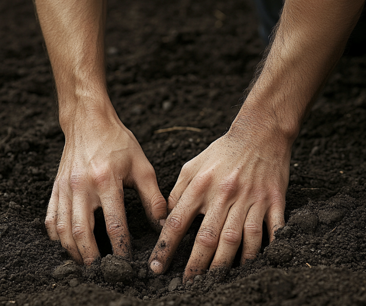 Mettre les mains dans la terre pour réduire son stress