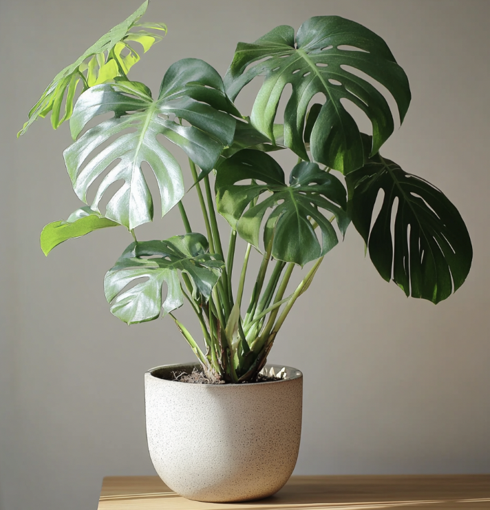 Mini monstera en pot