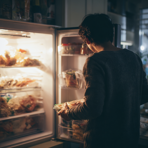 Congélateur resté ouvert