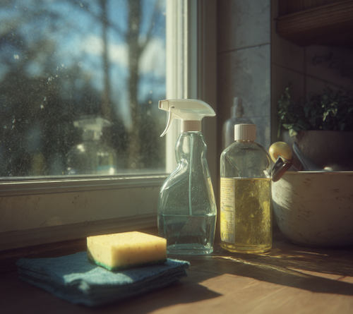 Vinaigre d'alcool ménager